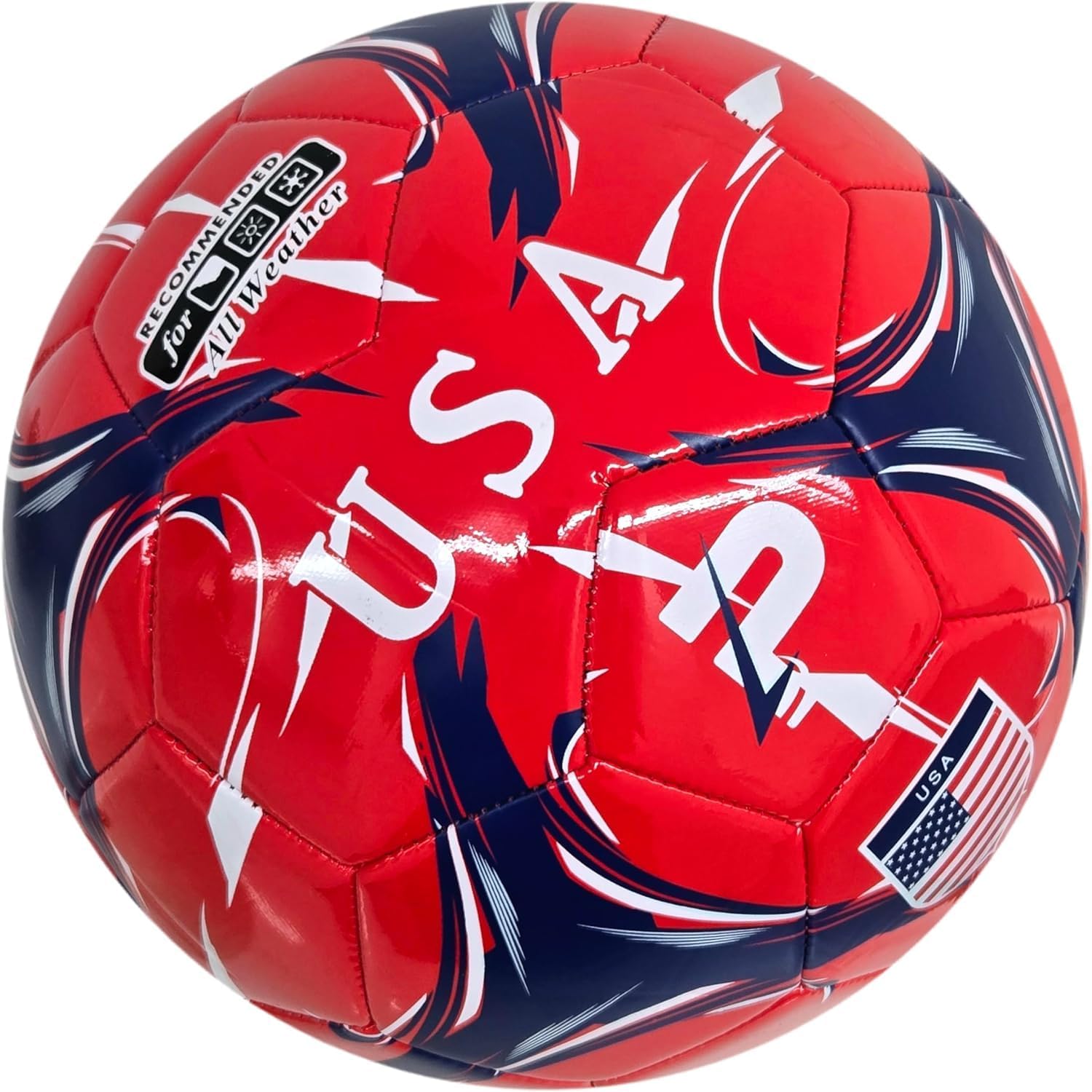 Country Training Soccer Ball - Elite Edition - for All Ages - Size 2, 3, 4 and 5 - Image 3