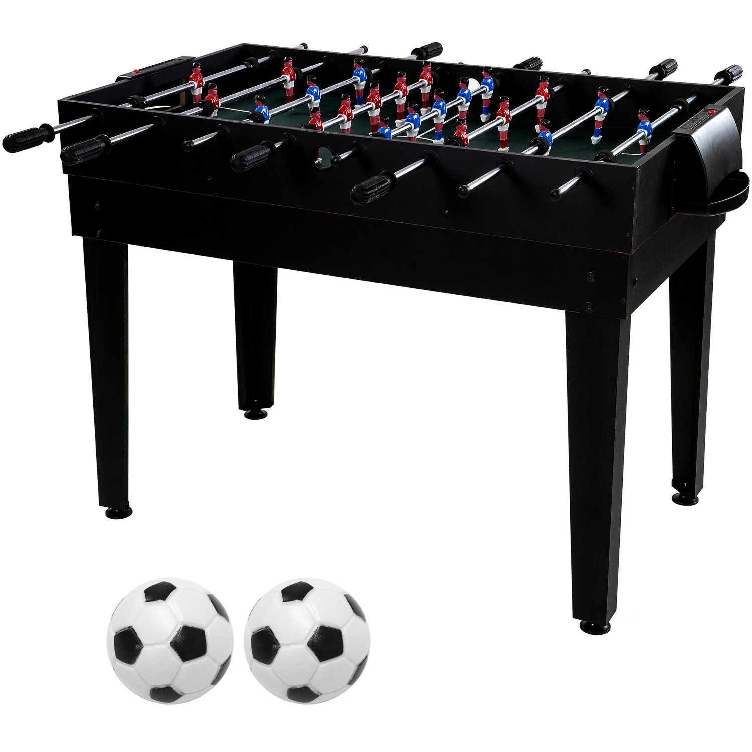GAMES PLANET Multigame Spieletisch Mega 15 in 1, inkl. komplettem Zubehör, Spieltisch mit Kickertisch, Billardtisch, Tischtennis, Speed Hockey, 3 Dekorvarianten