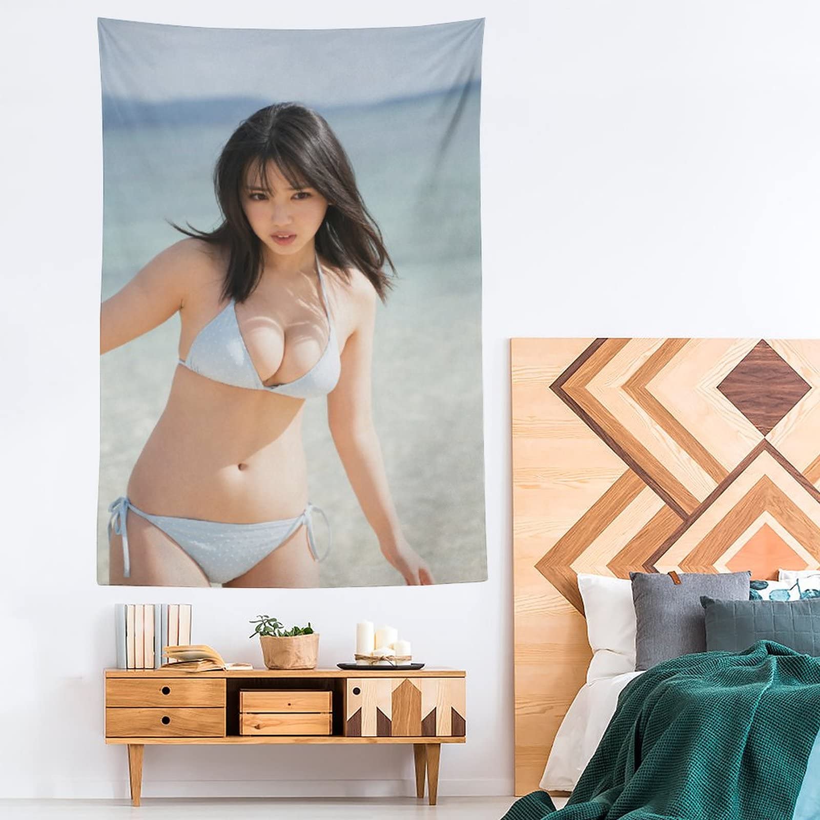 Amazon.co.jp: 沢口愛華かわいい写真アートパネルセクシービキニ