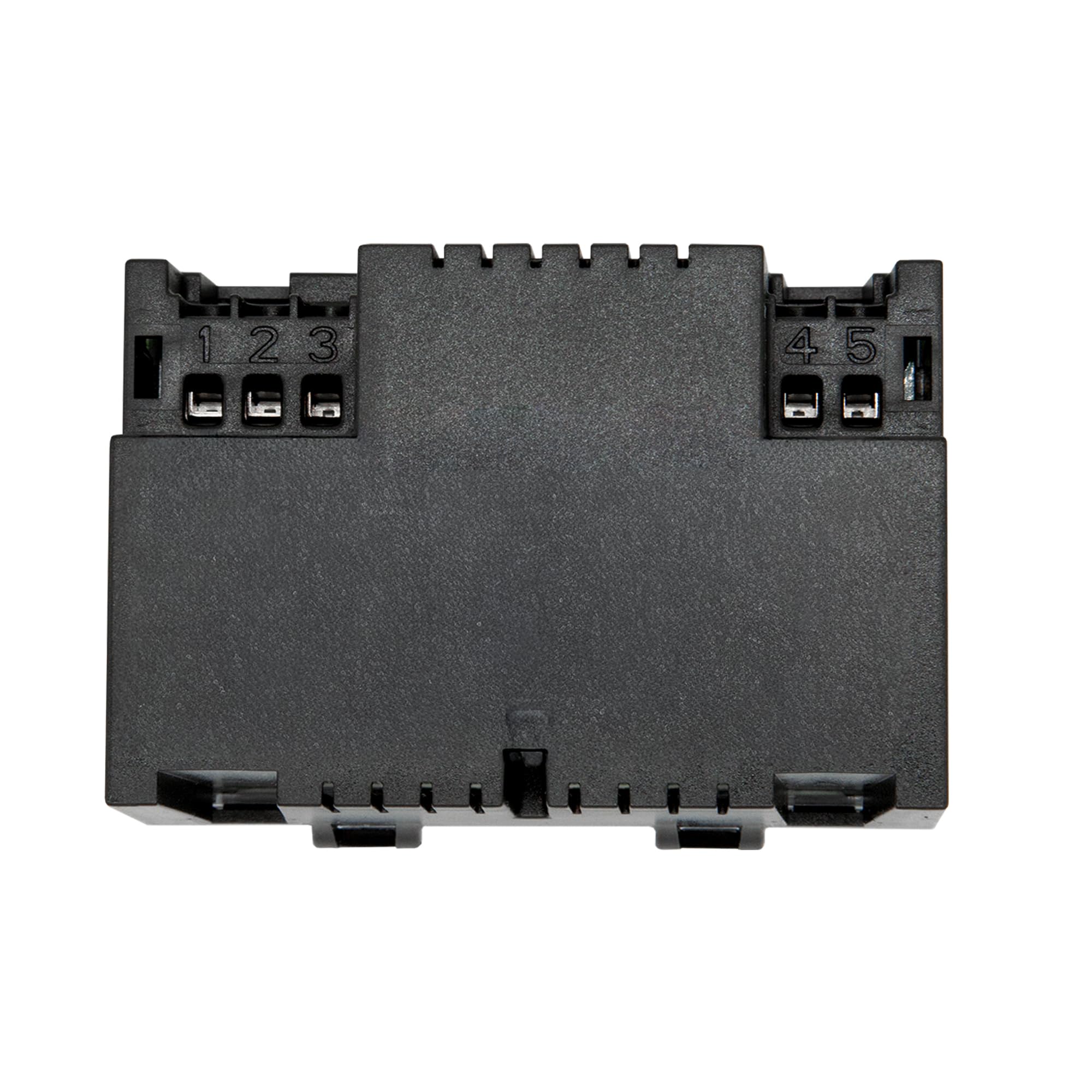 CT 11A wbudowany termostat 503 (3 moduły), niebieski podświetlany wyświetlacz, termostat pokojowy do kotła i klimatyzacji, zasilanie 230 V, panele przednie biało-szaro-antracytowe