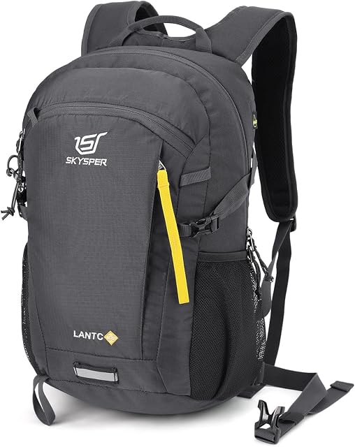 SKYSPER Small Hiking Backpack, 20L Lightweight Travel Backpacks Waterproof Hiking Daypack Rucksack Women Men for Trekking Backpacking Outdoor Sports