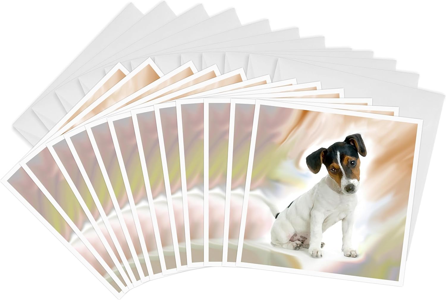 Greeting Cards - Jack Russell Terrier - 12 Pack - Dogs Jack Russell Terrier