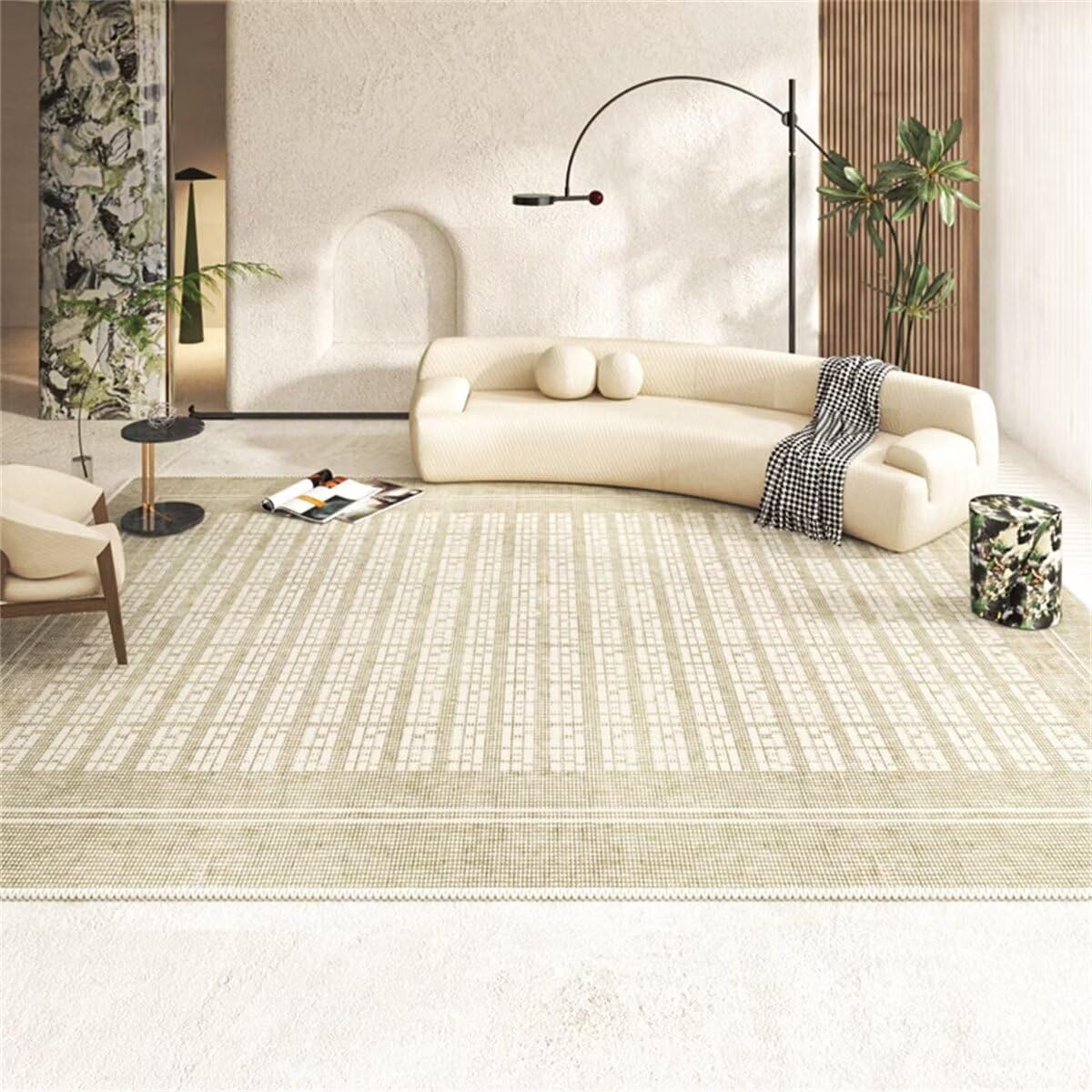 Tapis chien XXL gris 120x170cm rectangulaire lavable pour chambre