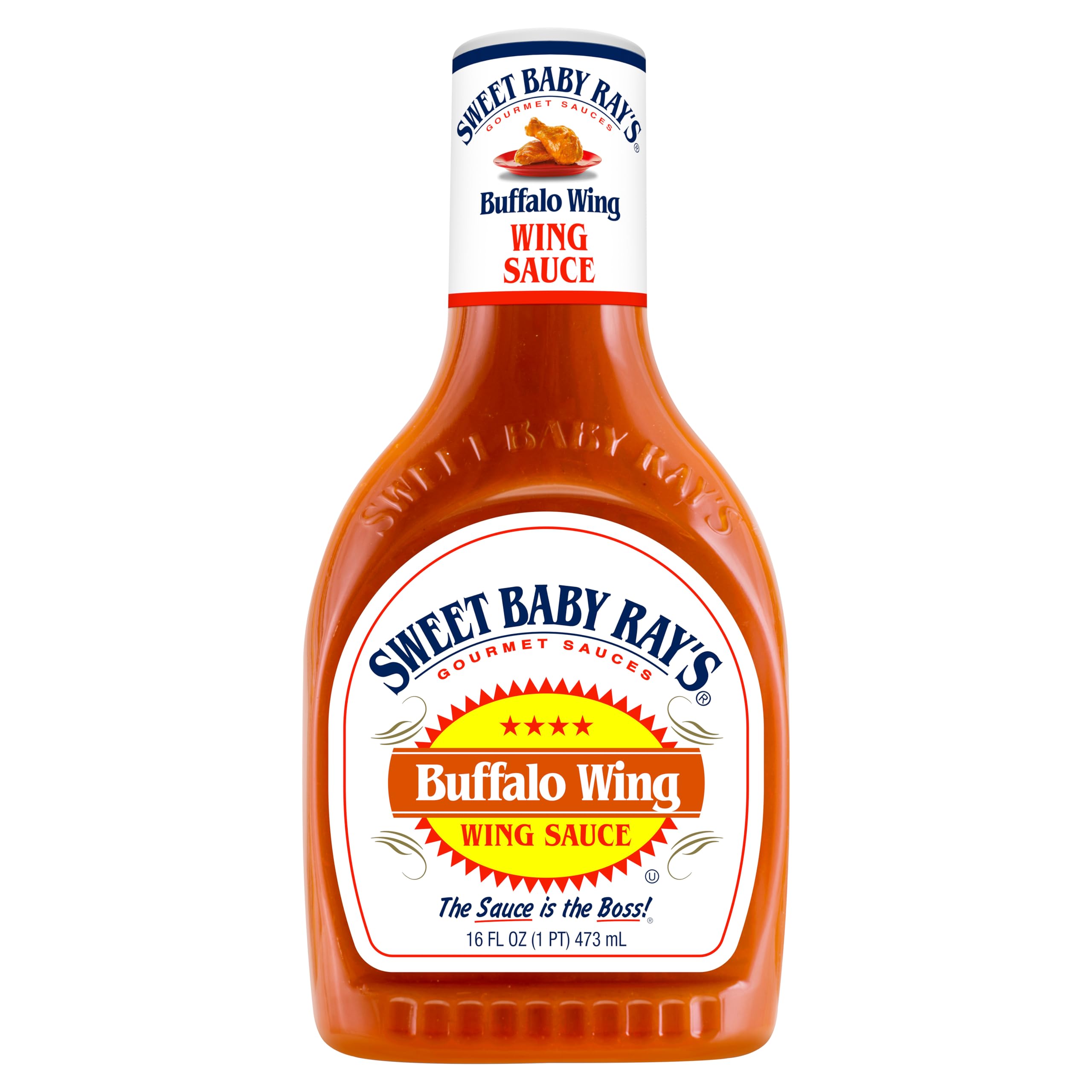Sweet Baby Ray’s Buffalo Wing Sauce 489g – Bold & Spicy Wing Sauce, Perfect for Chicken, Dipping, Grilling, and Marinades