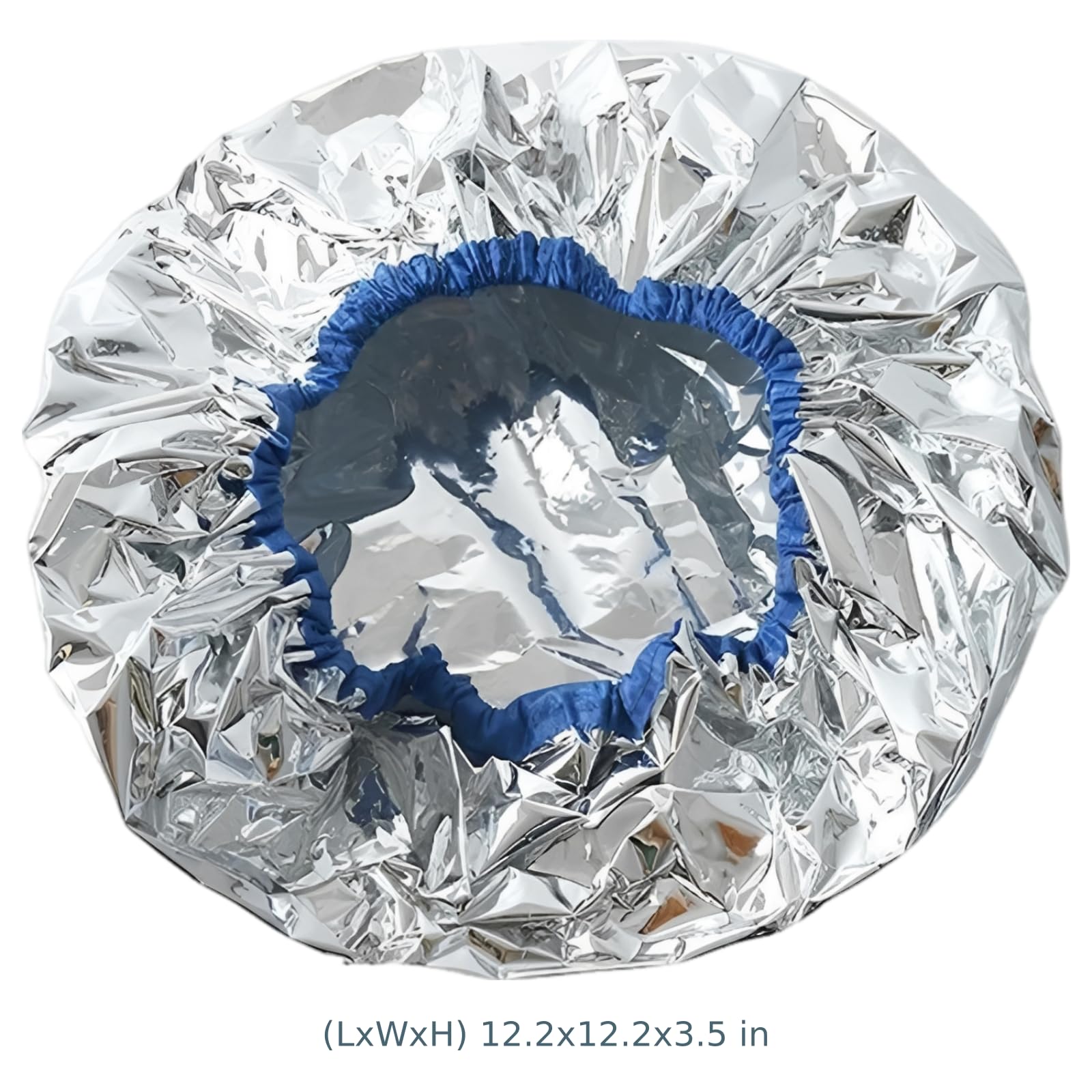 40 Stk. selbstheizende Haarhauben, Thermo-Dampfhaube aus Aluminiumfolie mit elastischem Band, ohne Strom für Intensivpflege beim Färben, Dauerwelle, Spa, 31 x 9 cm
