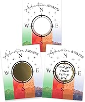 Vista 38 de My Scratch Offs - Paquete de 20 Mini Tarjetas Rasca y Gana DIY de Corazón Rosa para San Valentín con Calcomanías, 3x4 Pulgadas, Notas de Amor