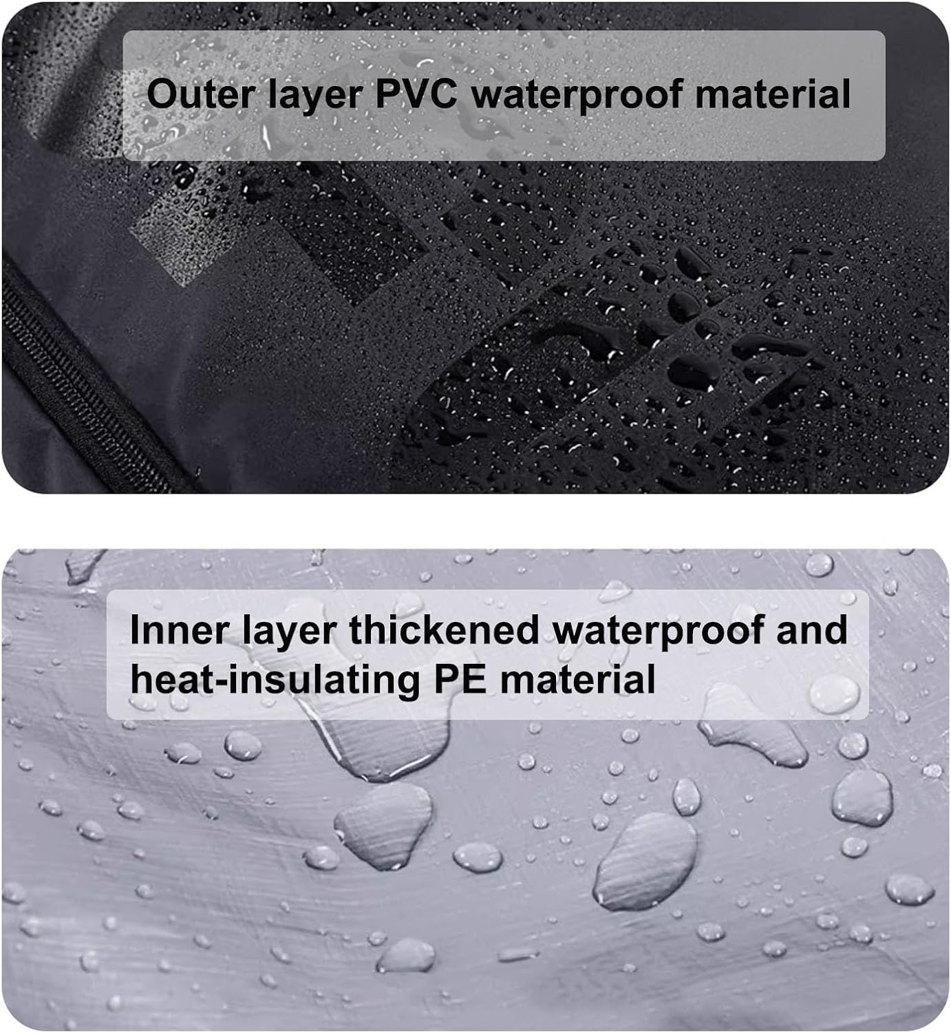 Rolling Expandable Snowboard Ski Bag Roller Snowboard Bag with Wheels Fits 2 Boards Or 2 Sets Padded 3 Outside Bags for Air Travel