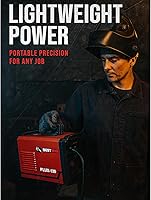 Vista 8 de BESTMIG 135A Soldador MIG - Soldador de núcleo de flujo 3 en 1, máquina de soldadura MIG/Lift TIG/Stick - Inversor IGBT portátil - 110 V con casco