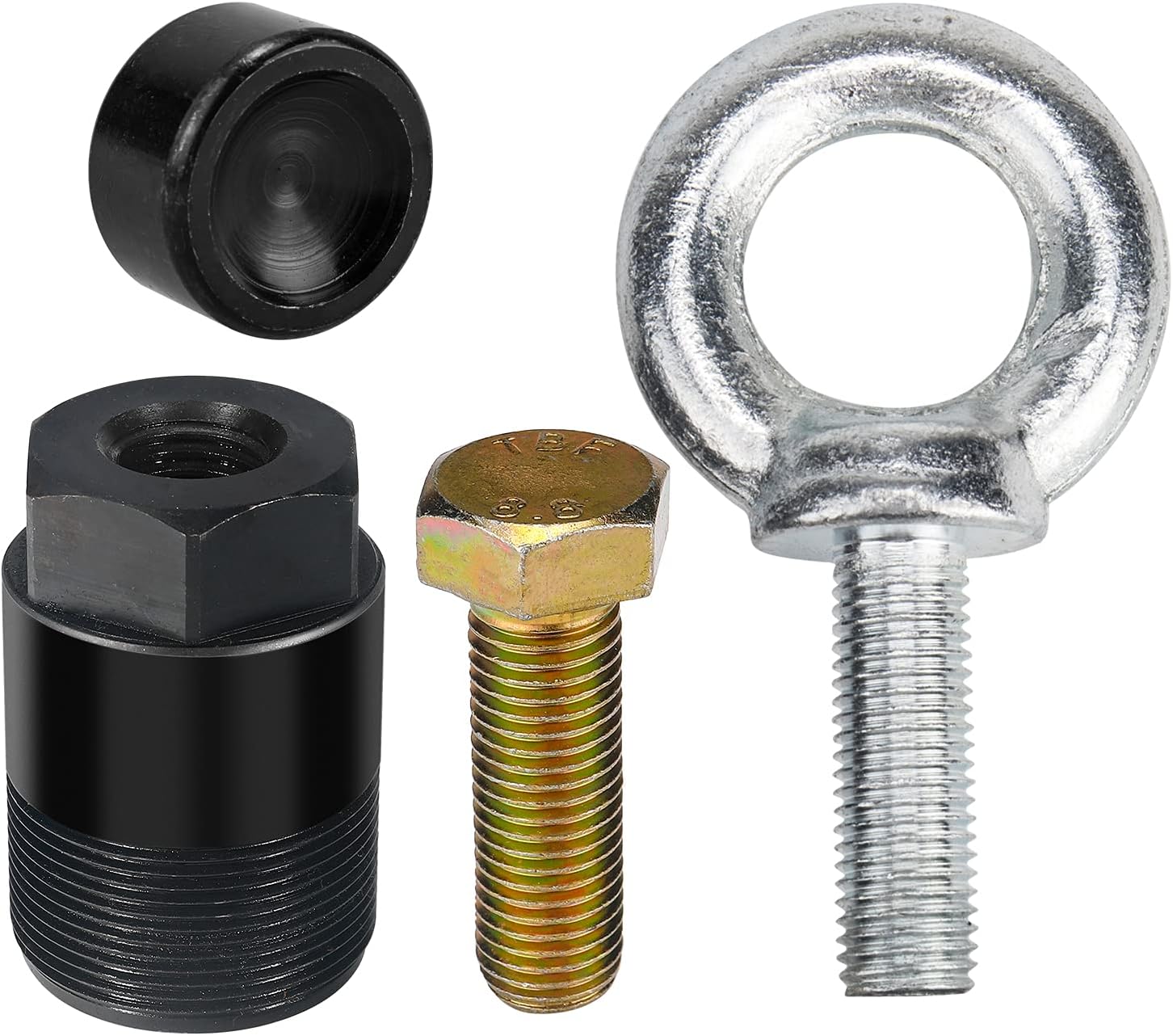 3mirrors Flywheel Puller Removal Tool Compatible with Mercury Mariner Yamaha Outboard 1 1/2-16 Lift Ring #91-90455-1 91-849154T1