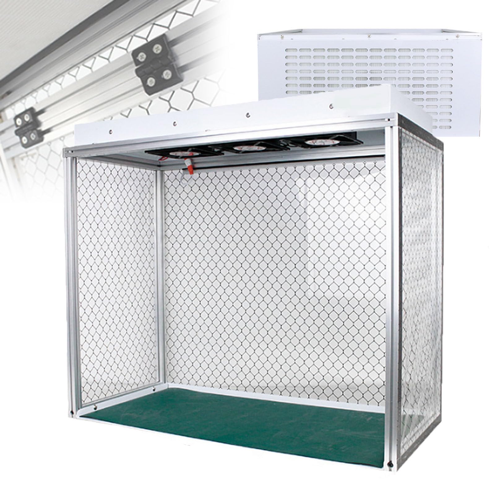 Vertikale Laminar-Flow-Haube, Laminar-Flow-Haube Mit Großem Arbeitsbereich, Air Flow Clean Bench-Arbeitstisch - Mit 3 Lüftern, Für Die Reparatur/Werkstatt/Labor/Einrichtung Von Handy