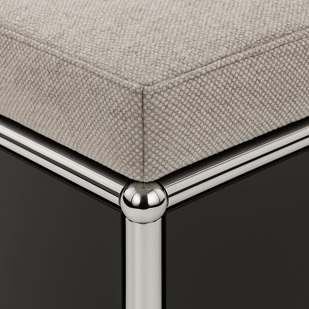 Sitzkissen kompatibel mit USM Haller 75x35x8 cm Mitternachtsblau | Passend für USM Haller · Polyester-Bezug abnehmbar & waschbar (30°C) · Schaumstoff-Füllung · Antirutsch · 9 Farben