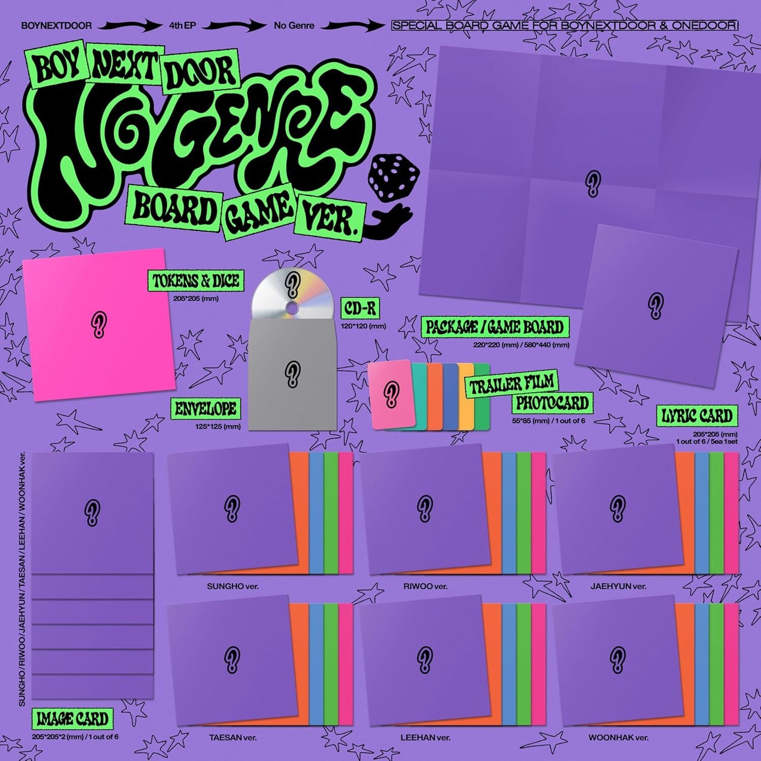 BOYNEXTDOOR 4th EP [No Genre] [Board Game ver.]: Boynextdoor