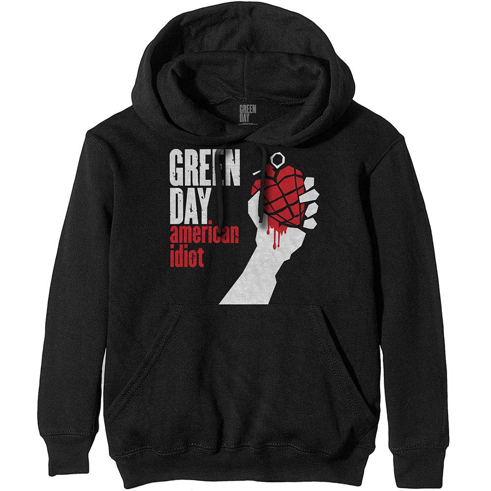 Green Day American Idiot Official Unisex Hoodie Hooded Top