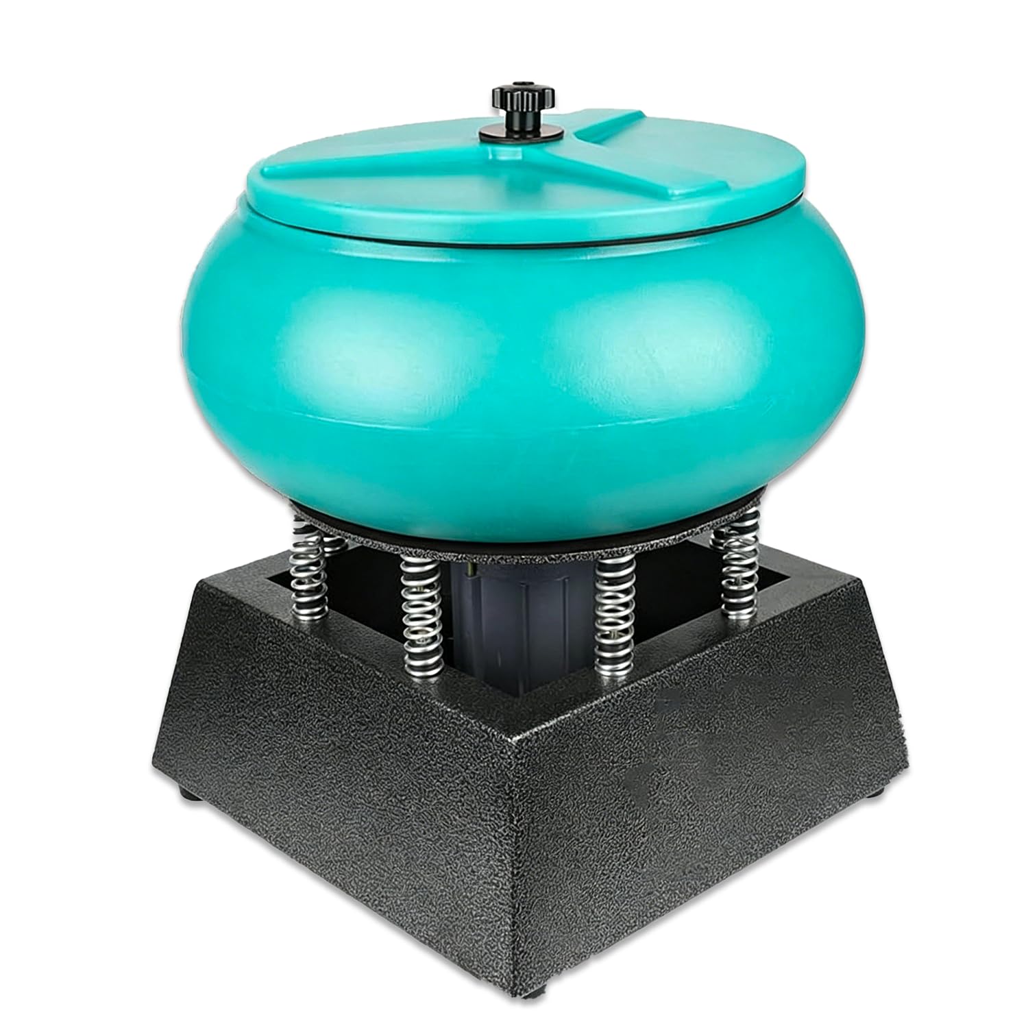 WTRYRN Rock Tumbler with Rubber Liner for Alloy Parts 12L-110V