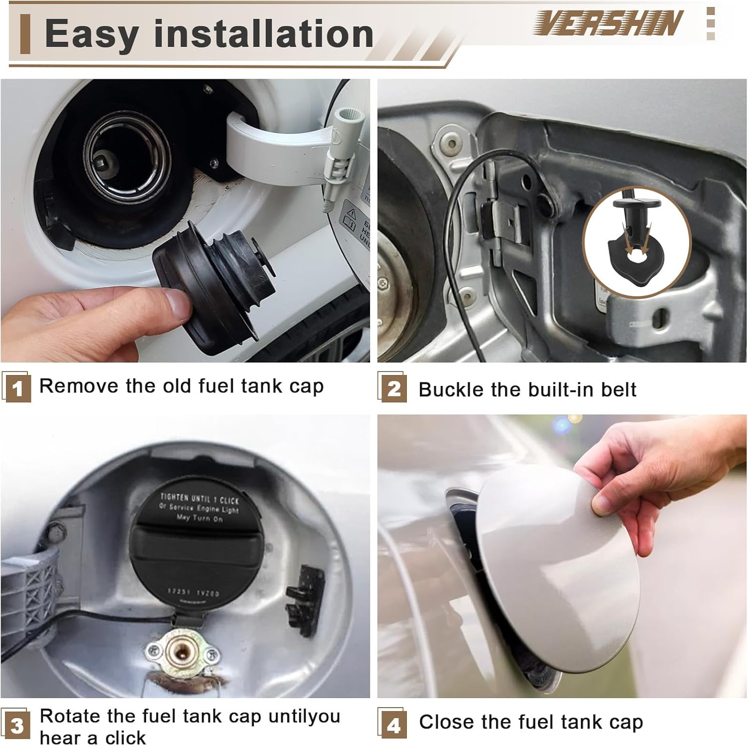 Gas Cap Fuel Tank Cap Compatible with Nissan 2013-2018 Altima, 2013-2019 Sentra, 2011-2020 Frontier, 2015-2020 Murano, 2013-2020 Pathfinder, for Infiniti fx35, qx60 and More, Replace 17251-1VZ0D