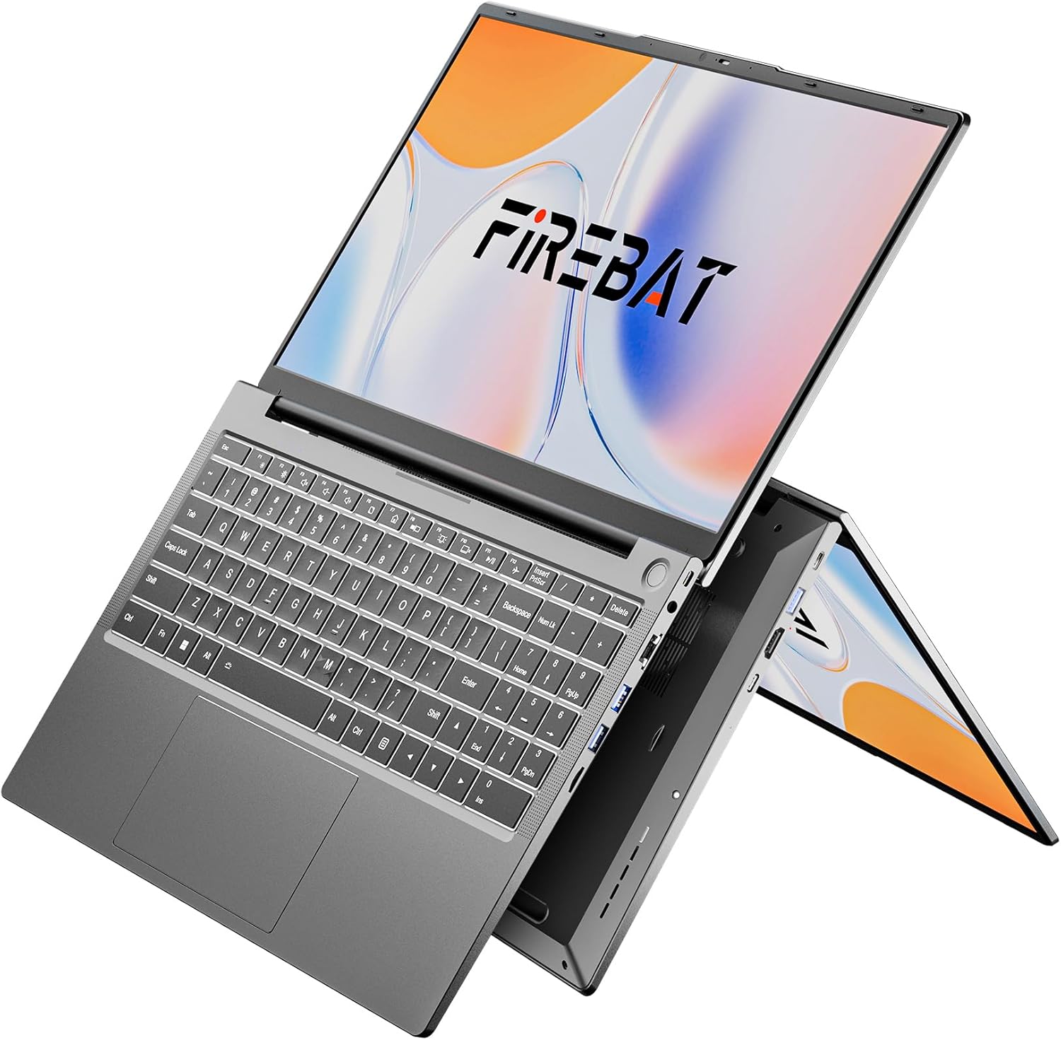 Laptop Computer for Student/College/Business, 15.6in FHD IPS Display, AMD Ryzen 7430U CPU, Radeon Graphics, 2MP Front Camera, 16GB RAM 512GB SSD, Backlit, Portable Notebook PC for Game【AS1】