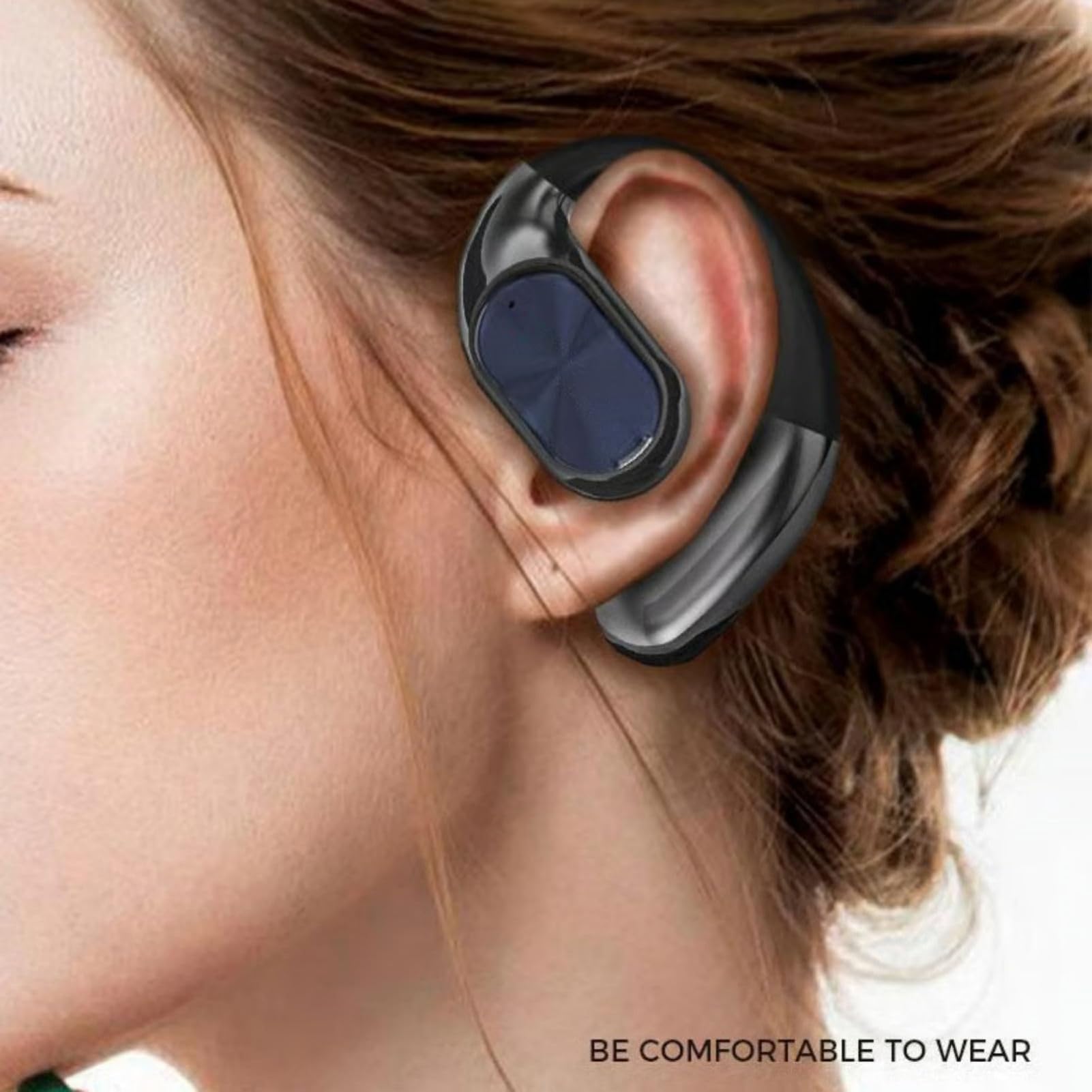 Générique Auricolari senza fili con doppia custodia pieghevole | Custodia Doppia Pieghe Auricolari Sportivi Impermeabile Per Casa Esterna Studio Sport Corsa Allenamento Palestra e