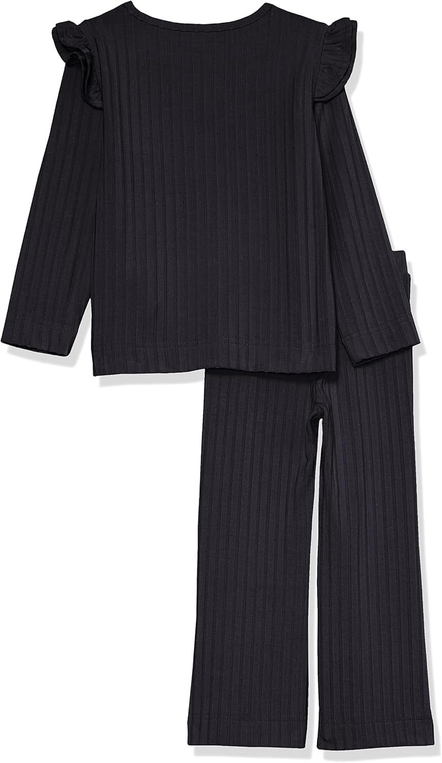 Amazon Essentials Girls and Toddlers' Wide-Rib Outfit Set, Pack of 2 - Image 2