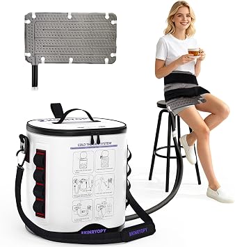 Cold Therapy Machine for Hip&Back with Programmable Timer & Quiet Pump