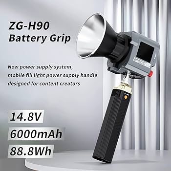 ZG-H90 バッテリーグリップ 6000mAh Amazon.com : ZGCINE ZG-H90