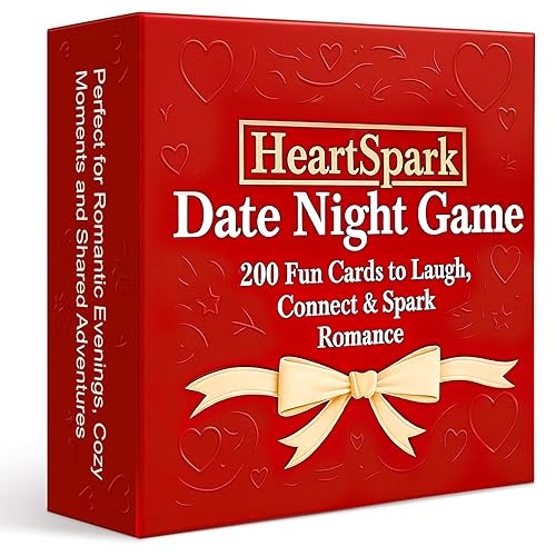 5-in-1 Couples Card Game for Adults - 200+ Fun Challenges