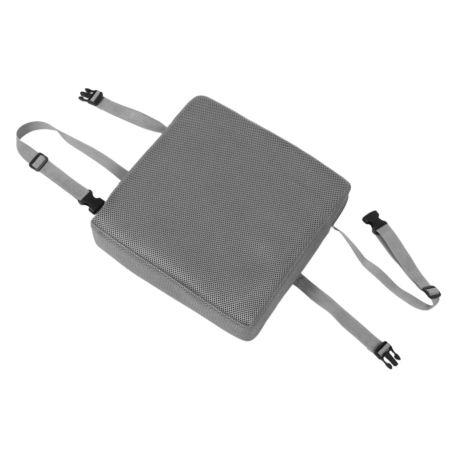 Hohopeti Asiento Elevador para Silla Infantil con Cojín Transpirable de Malla Gris 76 CM de Grosor Lavable a Máquina Diseño de Flujo de Aire para Comedor y Uso Escolar