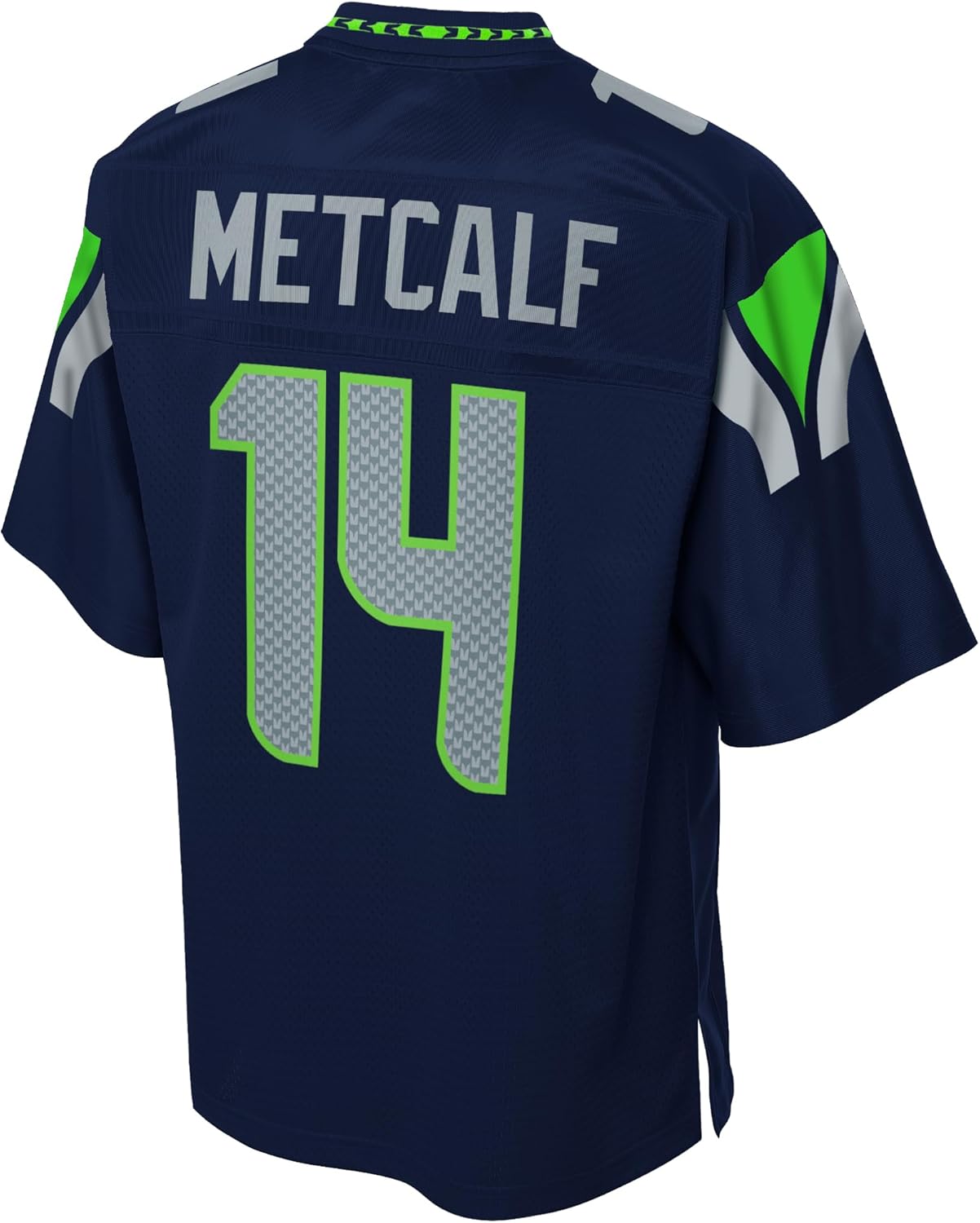 Men's DK Metcalf College Navy Seattle Seahawks Big & Tall Pro Line Jersey - Image 3