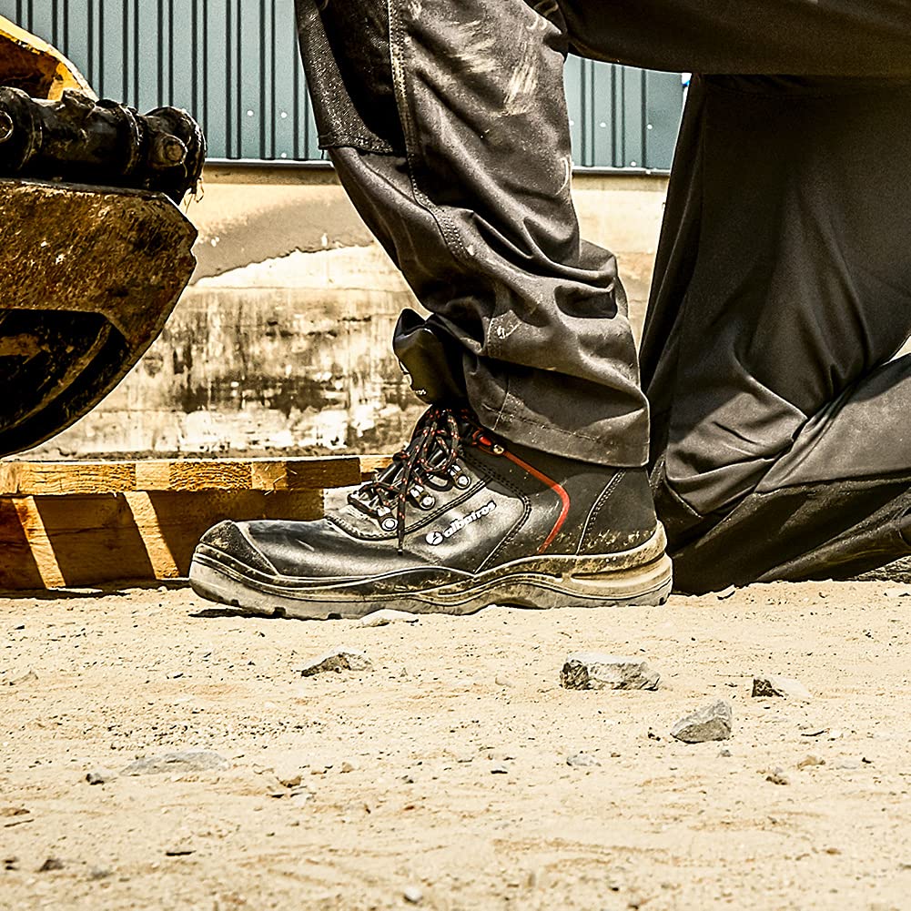 Albatros 631080-200-46 Chaussures de sécurité "Gravitation Mid", Noir, Taille 46