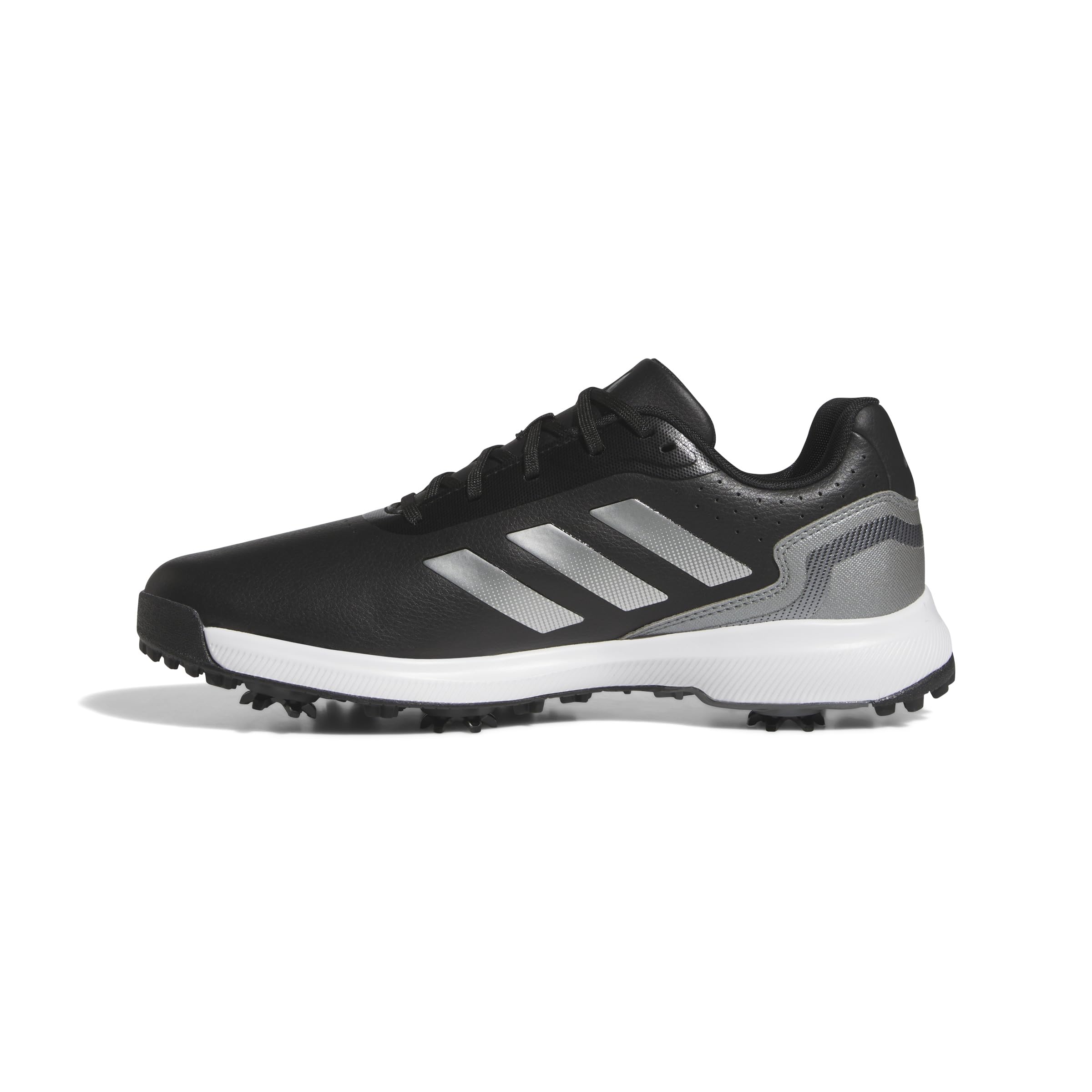 adidas Golf Men's Traxion RESPPONSE Sneaker, core Black/Iron met./Silver met, 11