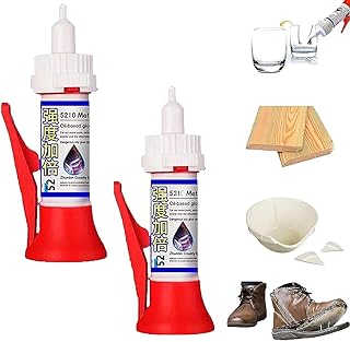 Powerful Solder Multi-Material Repair Adhesive, high-Strength Oily Welding Glue， Multifunctional Welding High-Strength Oily Glue, All Purpose Super Glue Extra Strength - （2pcs）