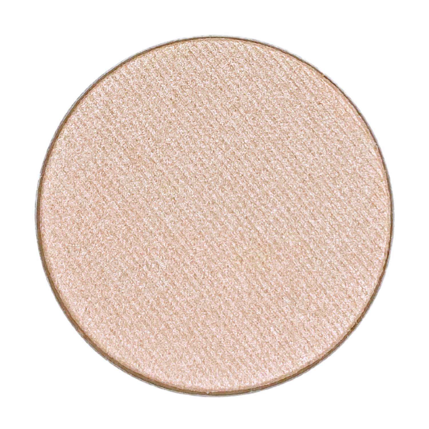 Honeybee GardensPressed Powder Eye Shadow Single REFILL, Ninja Kitty, Pale Shimmering Champagne Pink, Long-Wearing, Creaseproof Mineral Color With Botanicals, NO COMPACT OR APPLICATOR