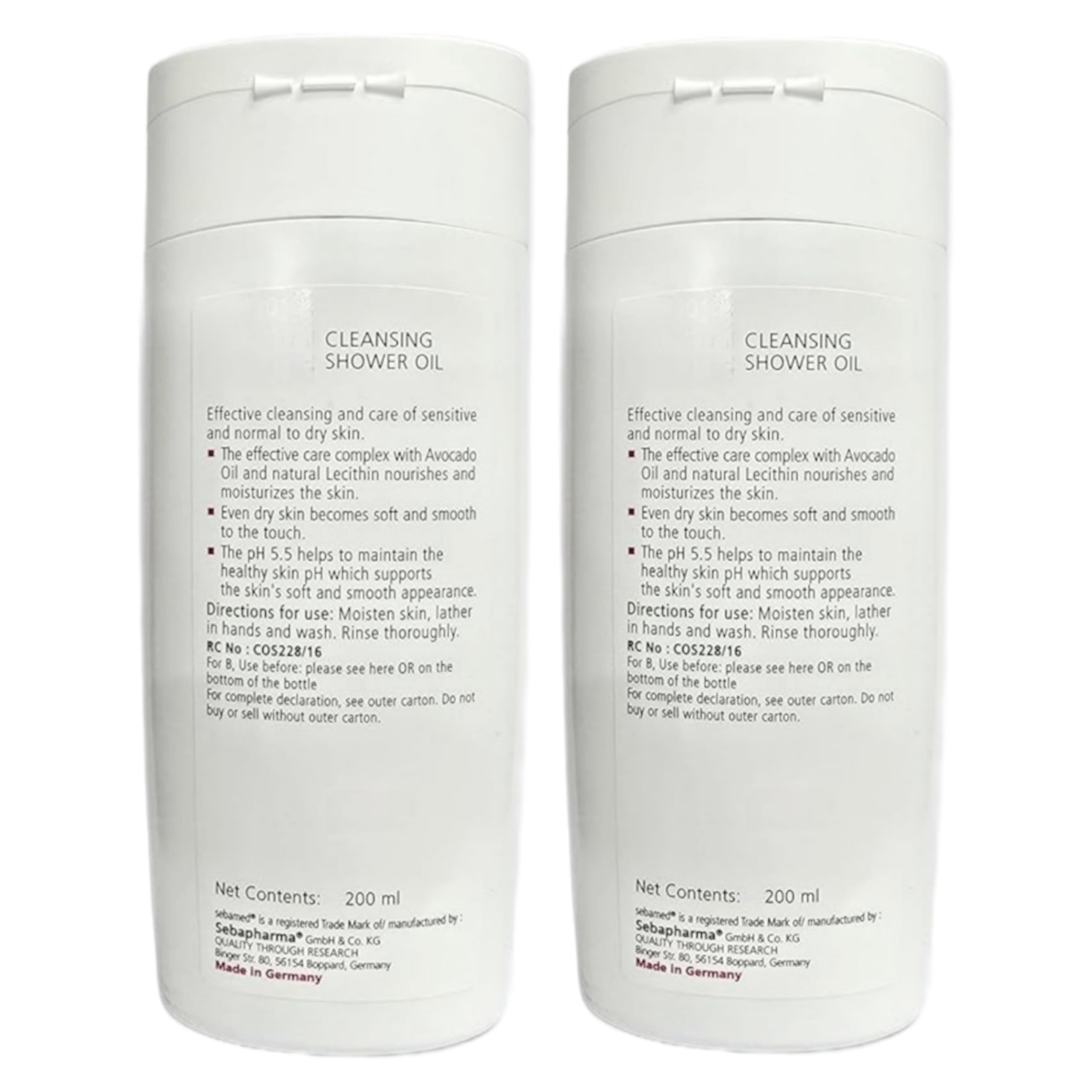 Cleansing Shower Oil | PACK OF 2 | 200 ml - Image 2 thumbnail
