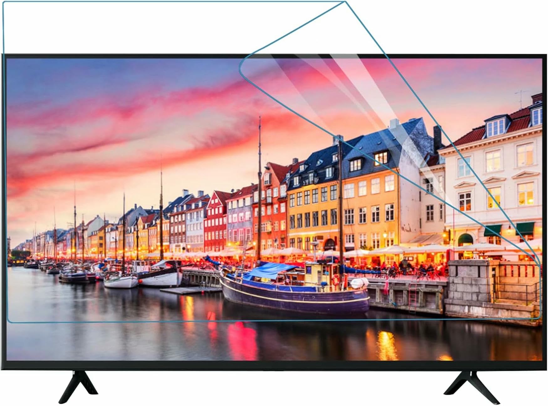 Protecteur d'écran TV anti-blu-ray pour vos soirées cinéma en famille sur grand écran LED