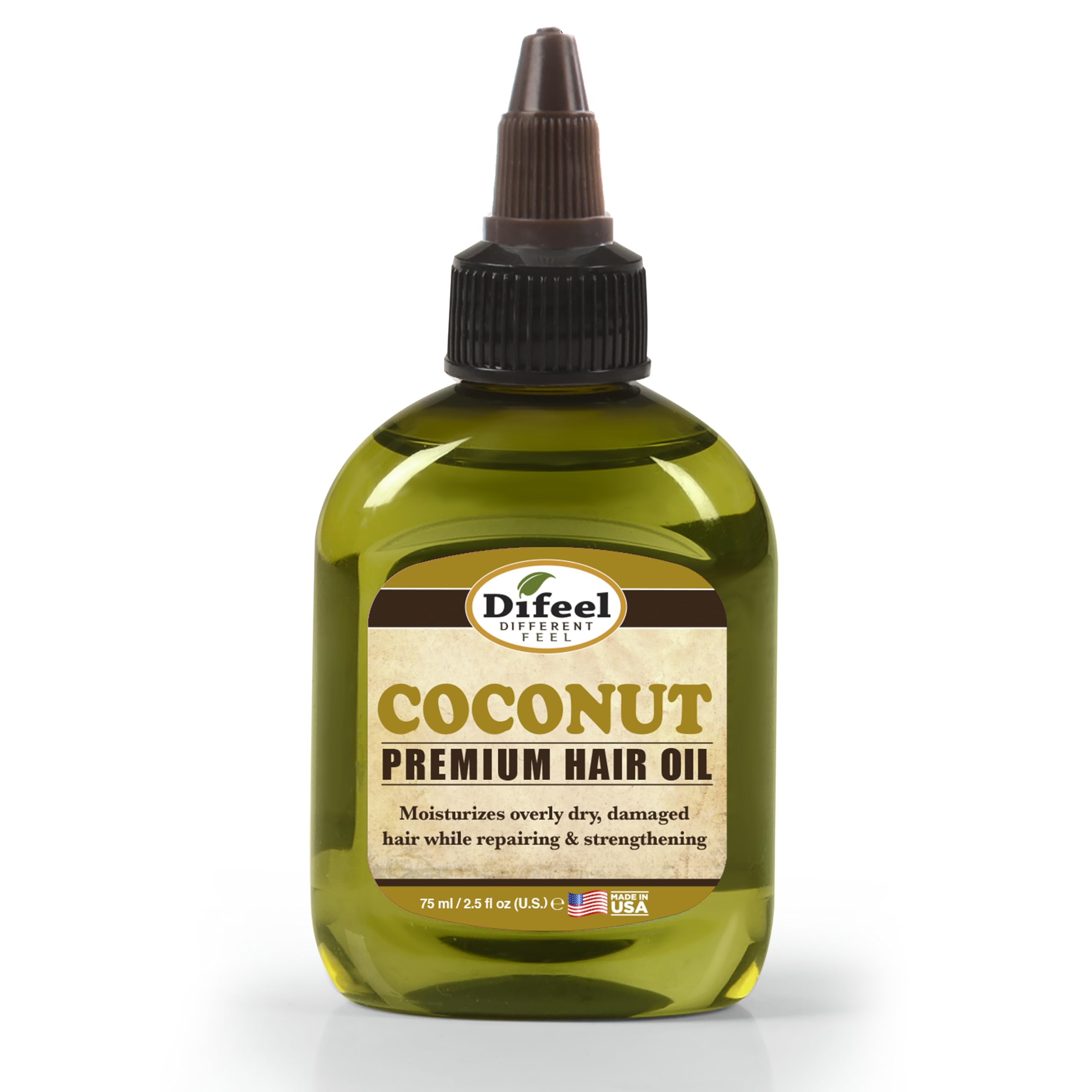 Premium 99% Natural Deep Conditioning Coconut Hair Oil, For Strong & Smooth Hair, Moisturizes Hair & Scalp 70 g