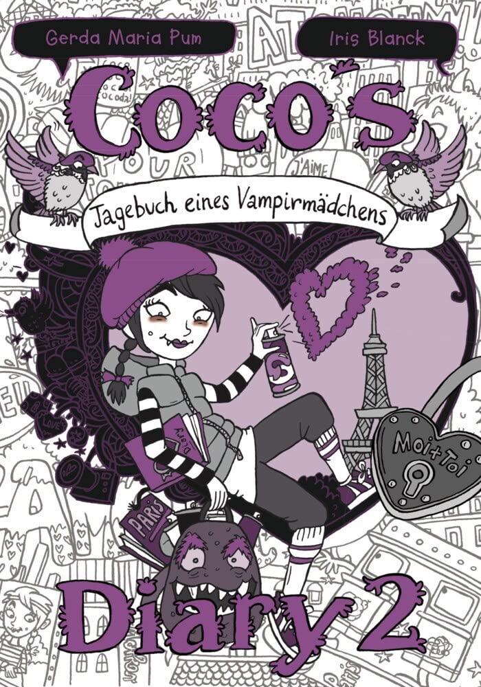 Coco's Diary 2 - Tagebuch eines Vampirmädchens: Mädchenbücher ab 8 (Comic Roman für Mädchen)