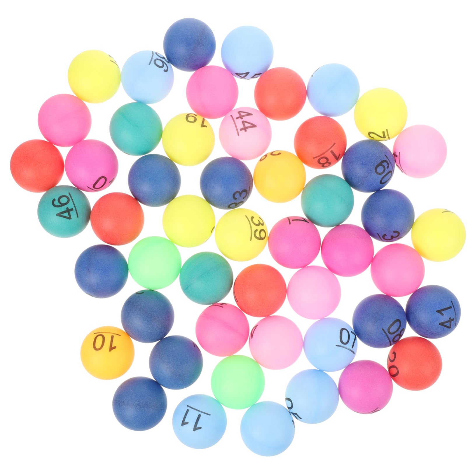 Yardwe 2 Sets Electronic Bingo Game Balls Small Raffle Balls Durable Pp Material