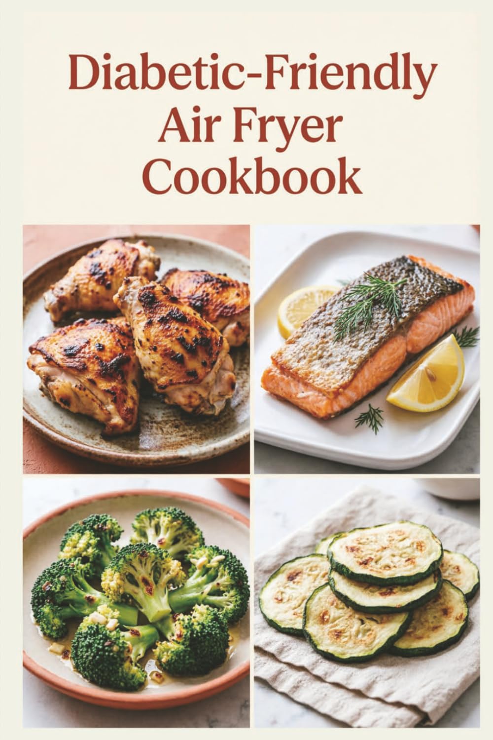 Diabetic-Friendly Air Fryer Cookbook: Crisp, Easy Meals with Less Mess for Balanced Blood Sugar, Steady Energy, and Wholesome Everyday Meals (Diabetic Friendly Cookbook)
