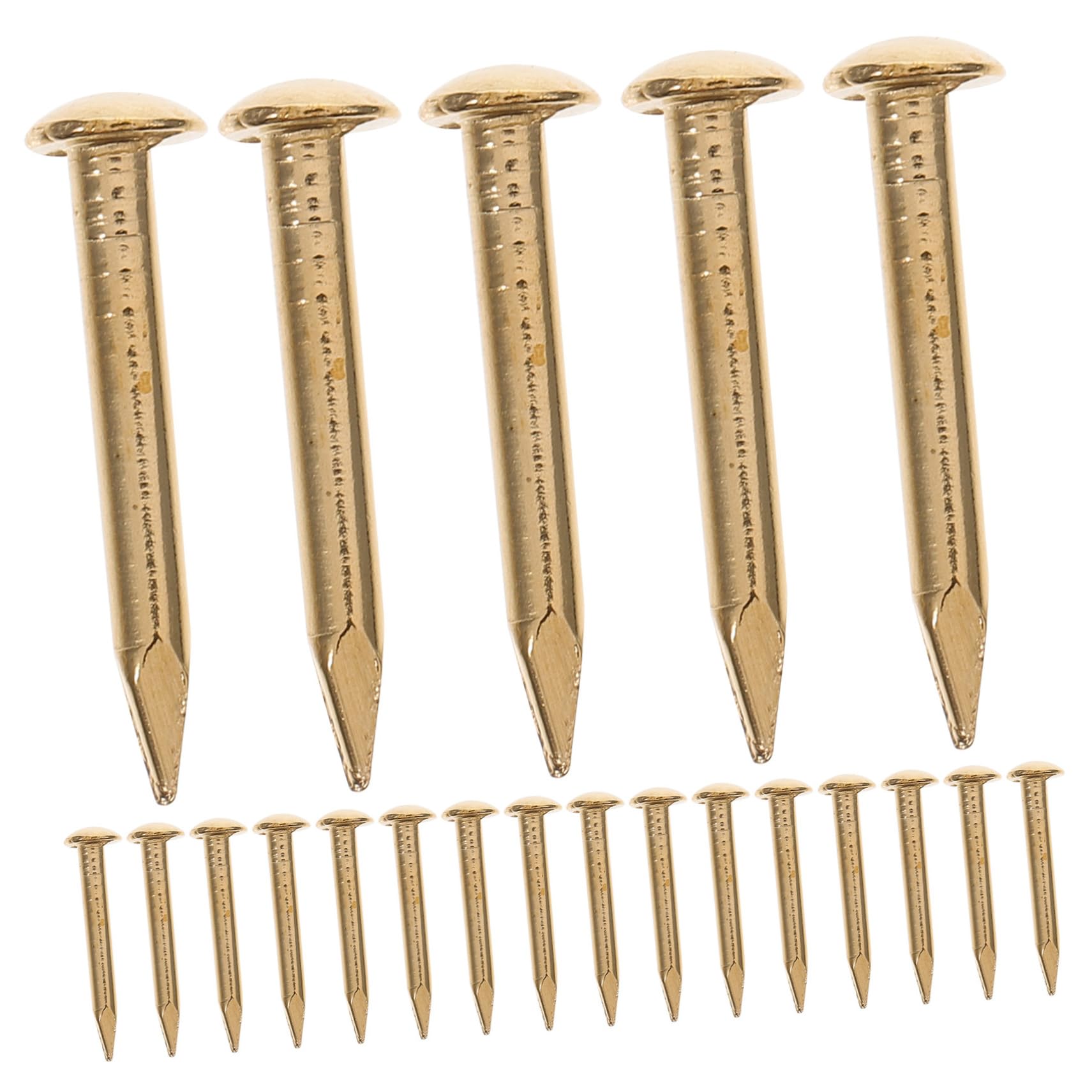 MUSISALY Diy Hanging Picture Decorative Nails Small Nails for Wall 1.2x10mm Copper Nails Picture Hanging Kit 250g/pack