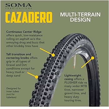 Amazon | SOMA(ソーマ) カザデロ 700C×42 BK/BK ブラック