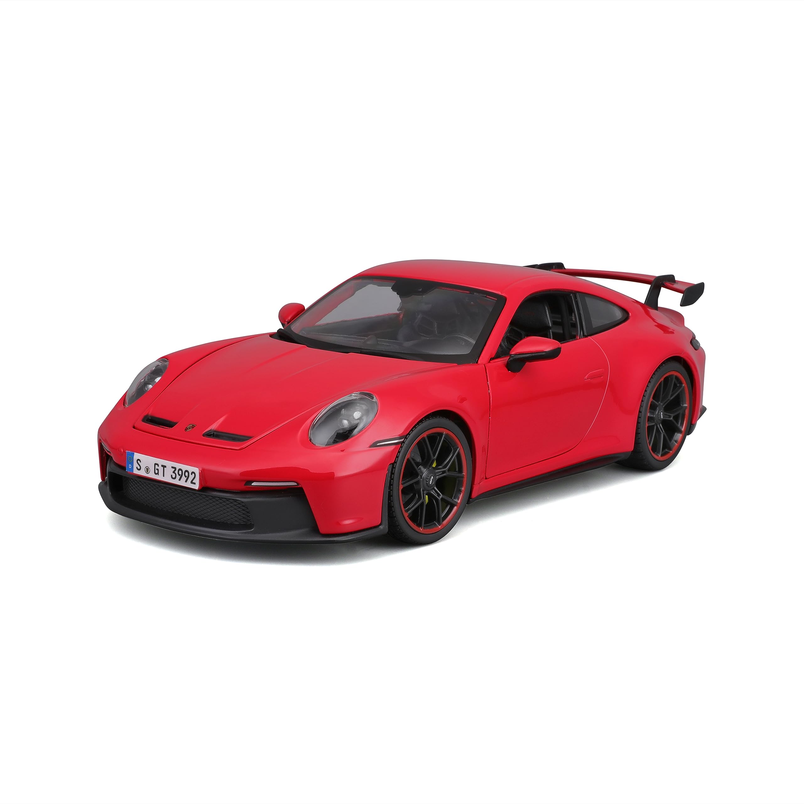 Maisto 536458R Porsche 911 GT3 2023 - Modellino auto in scala 1:18, colore: Rosso