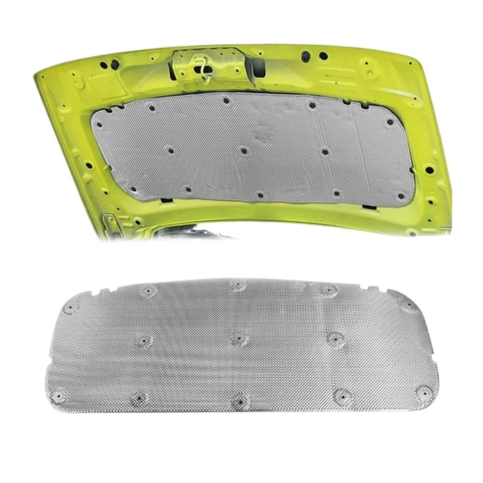 Dlkaddkgf One Color 1Pc Car Engine Hood Heat Insulation Cotton Soundproof Cotton Compatible For Suzuki Jimny Jb64 Jb74w 2019-2021