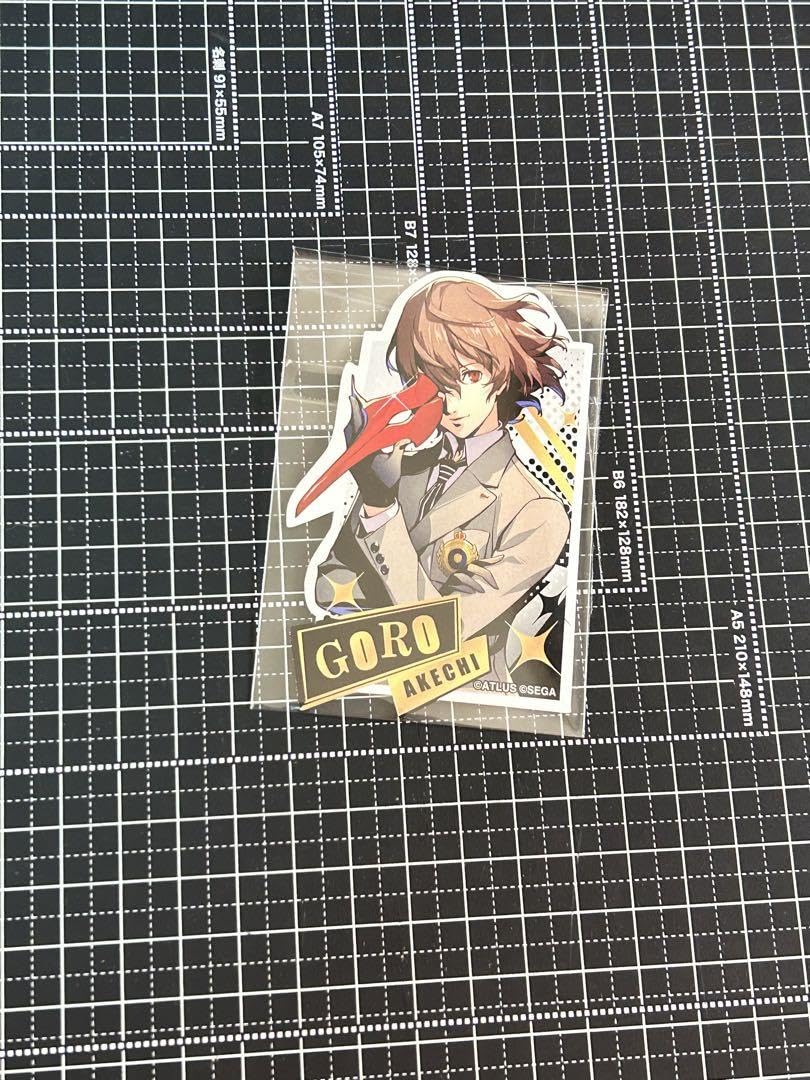 ペルソナ5 明智吾郎 リミテッドショップマルイ チョコビスマグネット