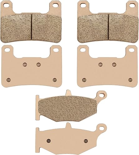 Miniatura 9 de ZICOO Pastillas de freno delanteras y traseras para SUZUKI GSXR 600 GSXR600 GSXR 750 GSXR750 2006-2010 V-Strom DL1000 ABS 2014-2020 GSXR1000 GSXR