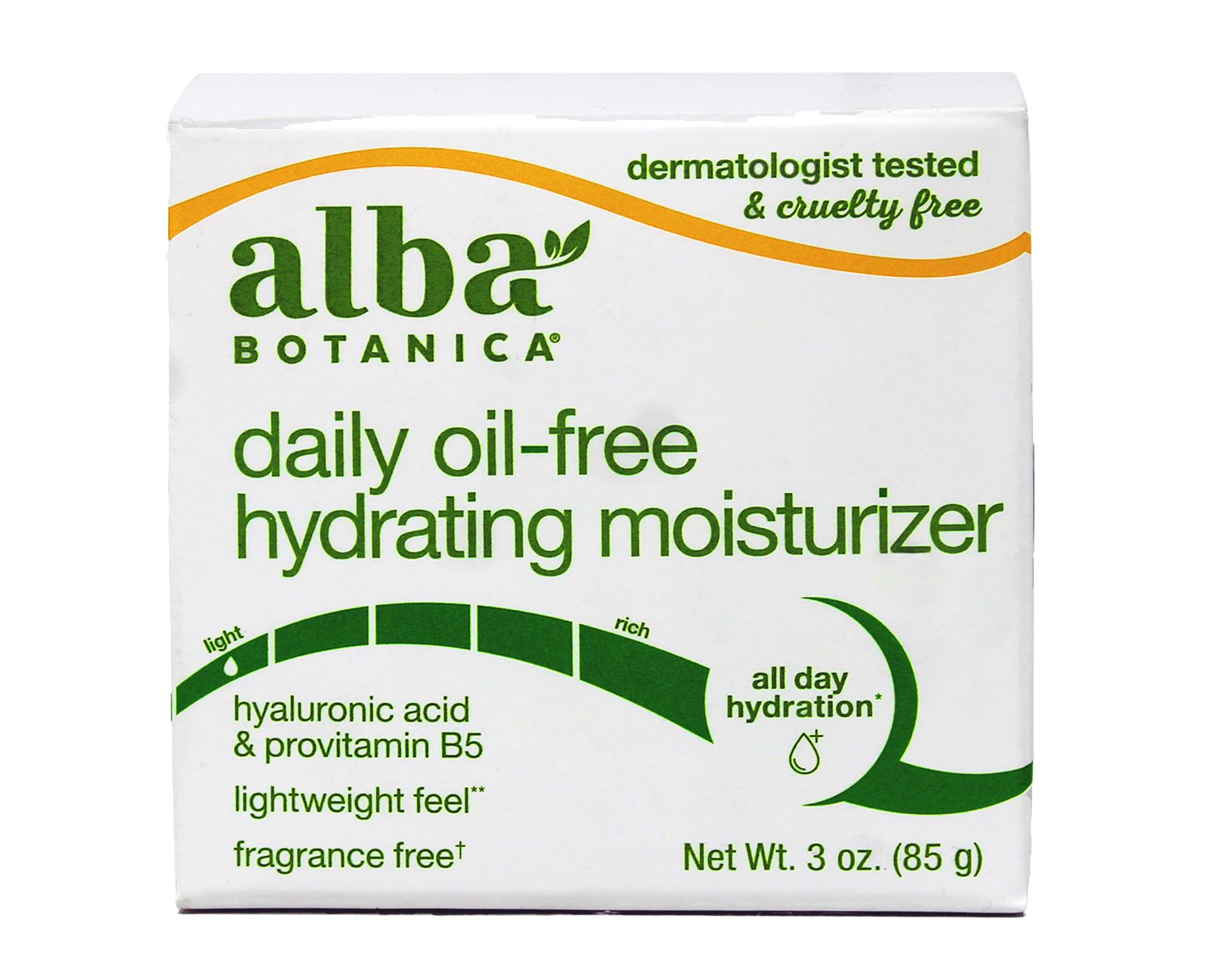 Amazon.com: Alba Botanica Daily Oil-Free Hydrating Moisturizer, 3