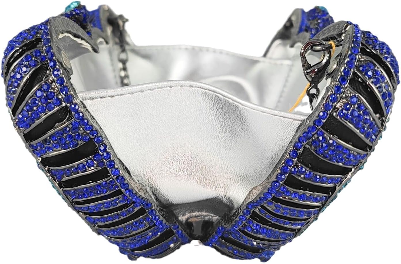 Boutique De FGG Mini Butterfly Clutch Minaudiere Bag Women Rhinestone Evening Handbags Bridal Wedding Crystal Clutch Purse