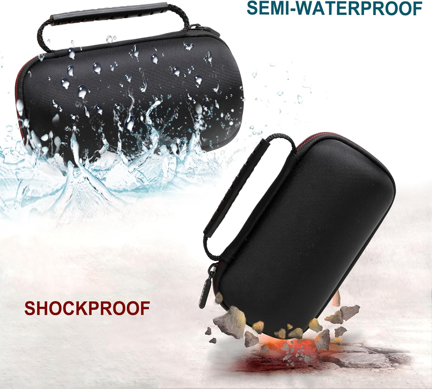 LTGEM Speaker Case Compatible with MusiBaby M68 / Deeyaple IP67 Waterproof/Zealot S32 Bluetooth Speakers for Home Storage or Outdoor Carrying - Image 6