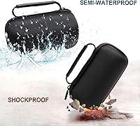 Vista 6 de LTGEM - Funda de altavoz compatible con MusiBaby M68/Deeyaple IP67 impermeable/Zealot S32 altavoces Bluetooth para almacenamiento en el hogar