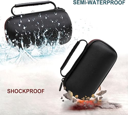 Miniatura 6 de LTGEM - Funda de altavoz compatible con MusiBaby M68Deeyaple IP67 impermeableZealot S32 altavoces Bluetooth para almacenamiento en el hogar o