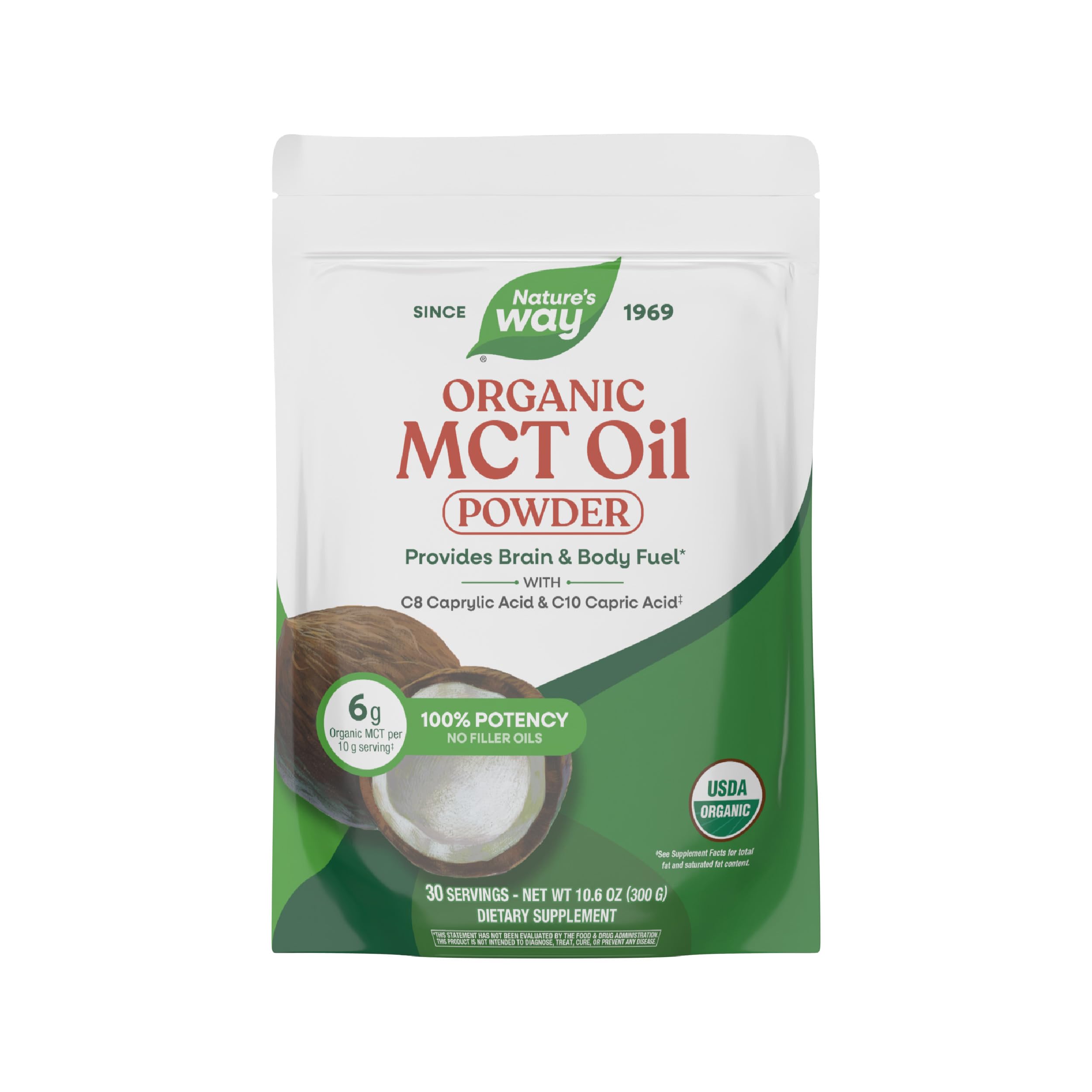 Nature's Way Organic MCT Oil Powder
