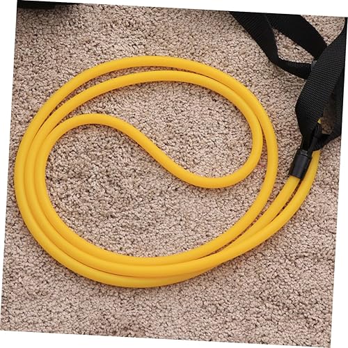 Miniatura 7 de CLISPEED 2 juegos de bandas de resistencia con asas, tubo de ejercicio, banda de resistencia a la natación, correa de resistencia a la natación,